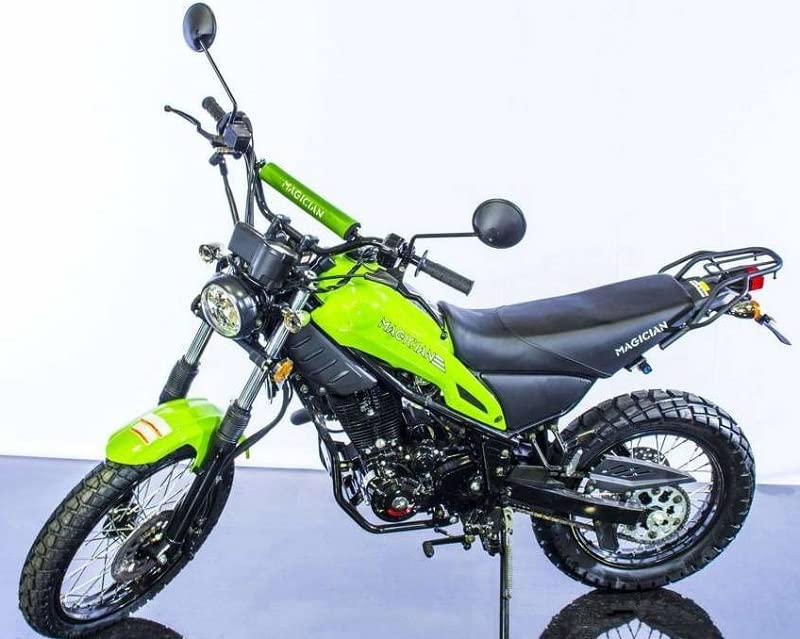HHH 250cc Dirt Bike Pit Bike RPS MAGICIAN 250cc Youth and Adult Motorcycle Street Bike - Sporty Red color