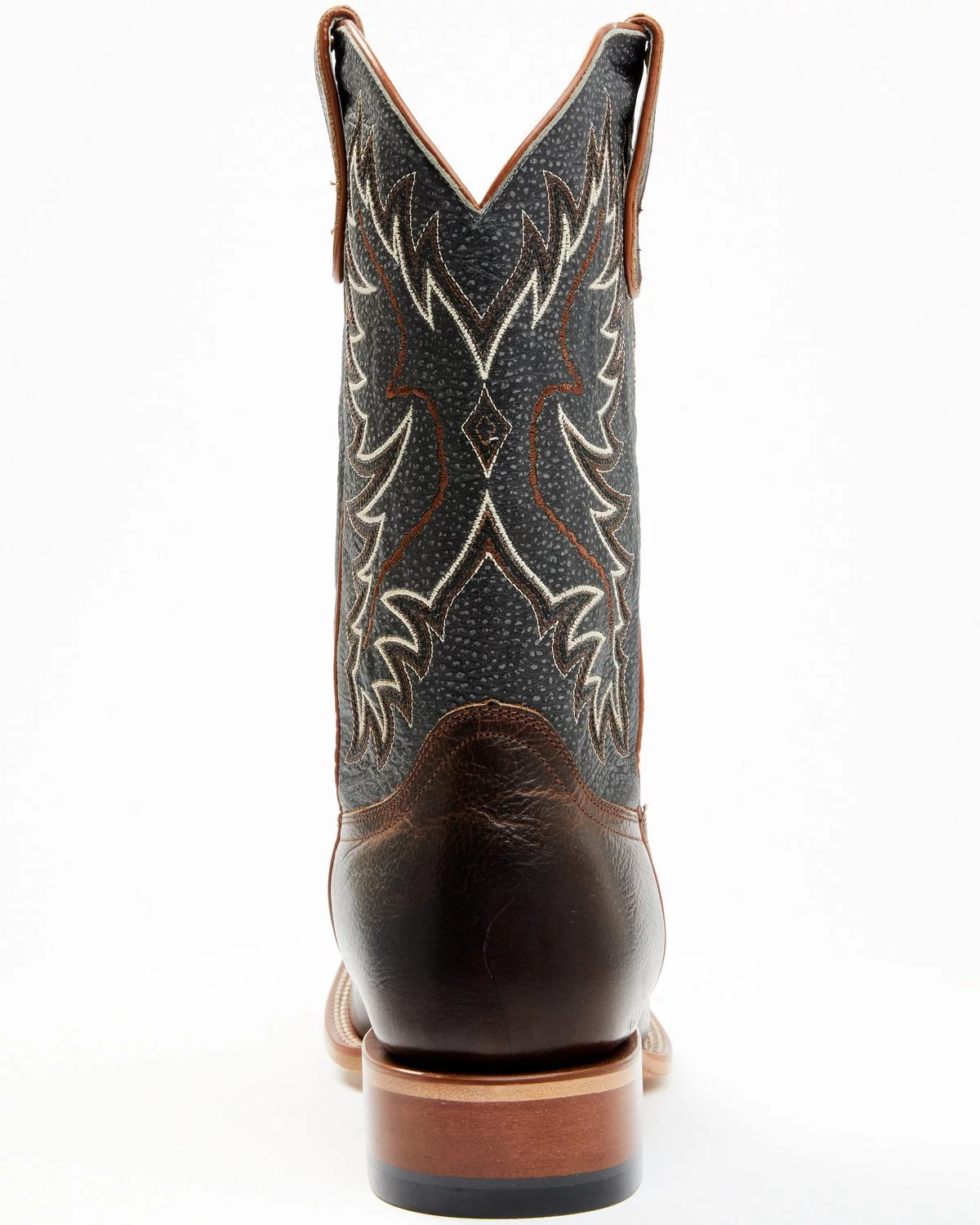 Cody James Men's Montana Western Boot Broad Square Toe Dark Brown 12 D(M) US - Curated Treasures Market