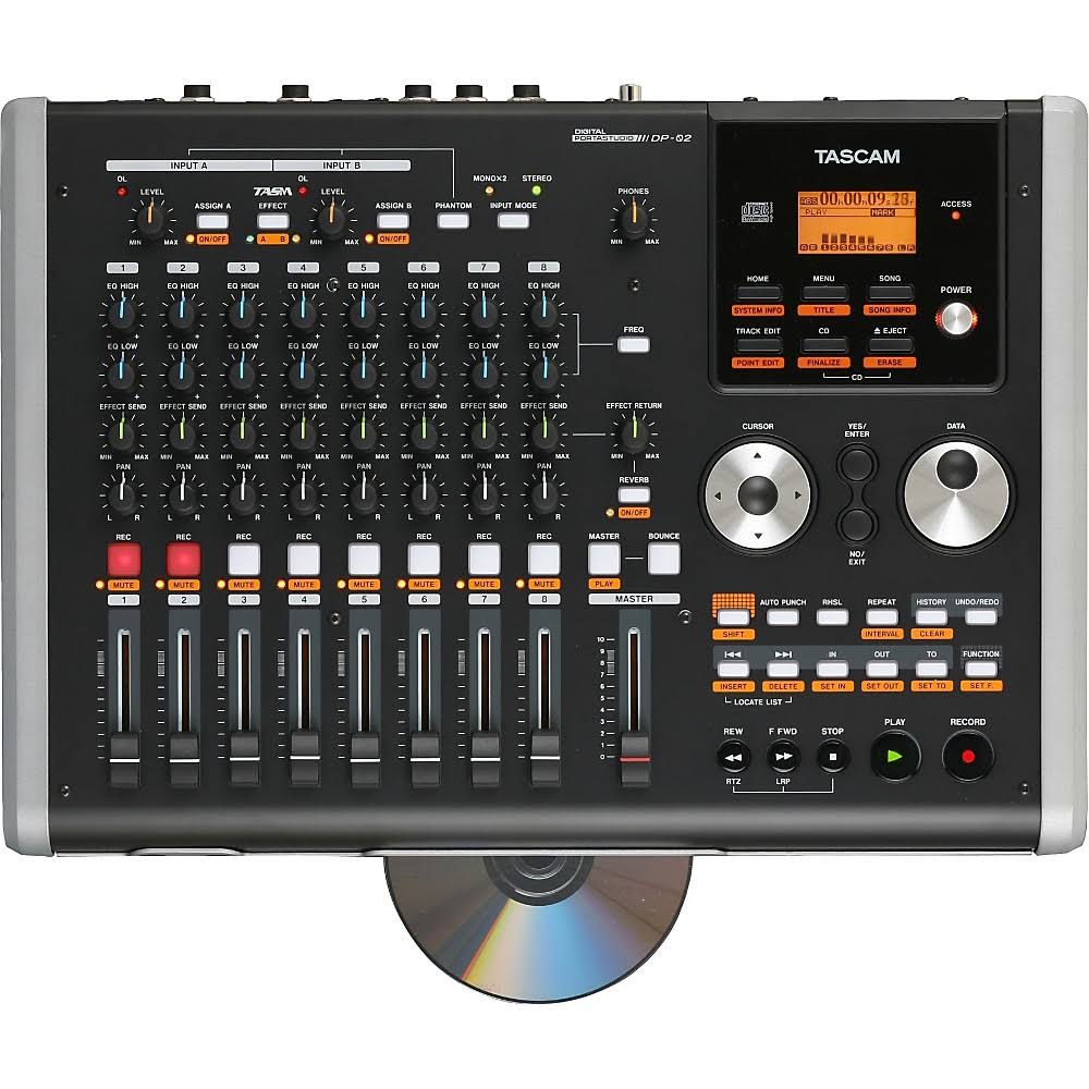 Tascam Digital Portastudio Dp-02cf