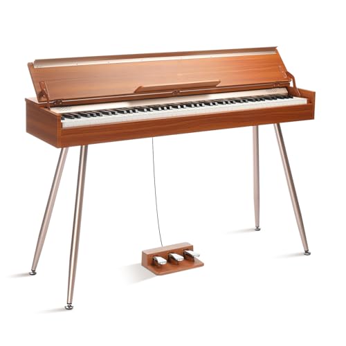 Ktaxon 88 Key Weighted Keyboard Piano Digital Piano with Dream Sound Chip, MIDI/USB Connectivity, Works with Music Software Includes Headphones