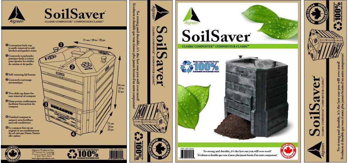 AlGreen 01512 Oil Saver Classic Composter