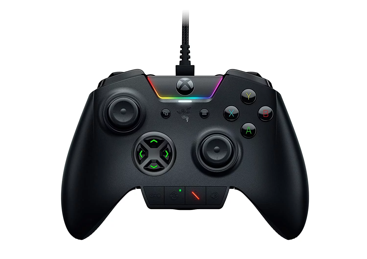 Microsoft Xbox Series S with Razer Wolverine Ultimate Xbox One Controller Black and 6Ave Cleaning Cloth