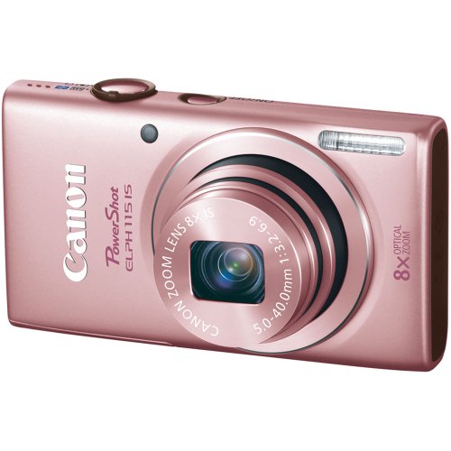 Canon PowerShot ELPH 115 is 16.0 MP Digital Camera with 8X Optical Zoom with a 28mm Wide-Angle Lens and 720p HD Video Recording (Blue)