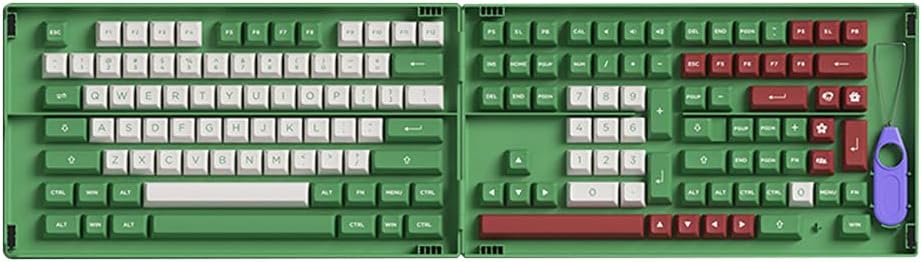 EPOMAKER AKKO LA 158 Keys ASA Profile Double-Shot PBT Full Keycaps Set, with Custom Storage Box for Mechanical Keyboard (LA ASA Keycaps)