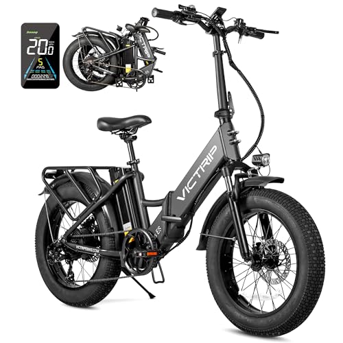 Electric Bike for Adults, 20.8Ah Removable Battery, Folding E-Bike with 750W Motor, 75+Miles Long Range, 4-6Hours Fast Charging