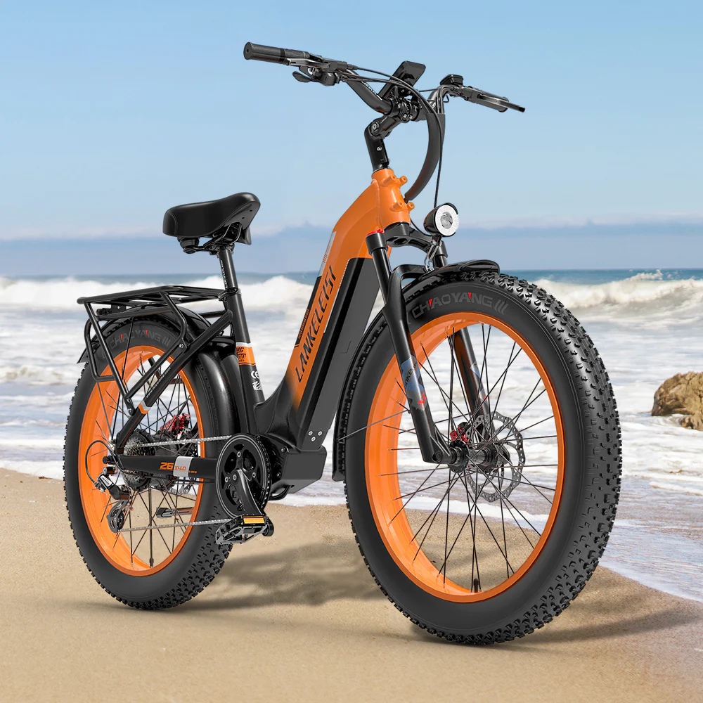 Lankeleisi MG600 Plus 1000W Bafang Motor 26 Fatbike All Terrain SUV E-Bike 48V 20Ah Samsung Battery