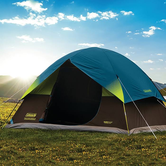 Coleman 6-Person Dark Room Fast Pitch Dome Tent