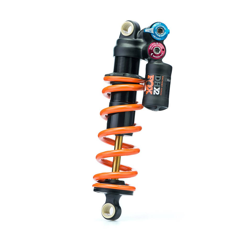 Fox DHX2 Factory Rear Shock Metric 230x65mm 2-Position Lever Ti-Nitride Coat
