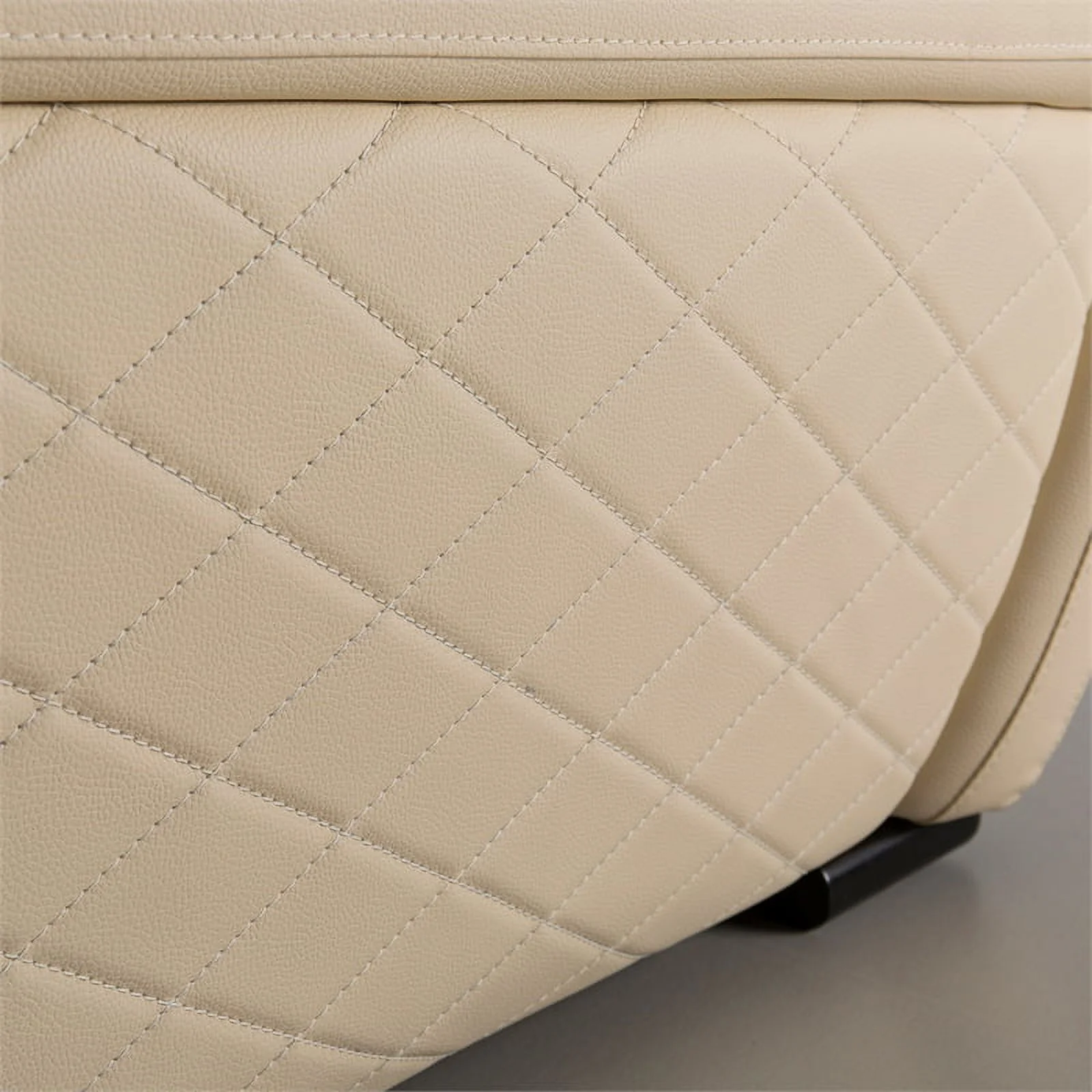 EK019 Cream Color With Italian Leather Sofa