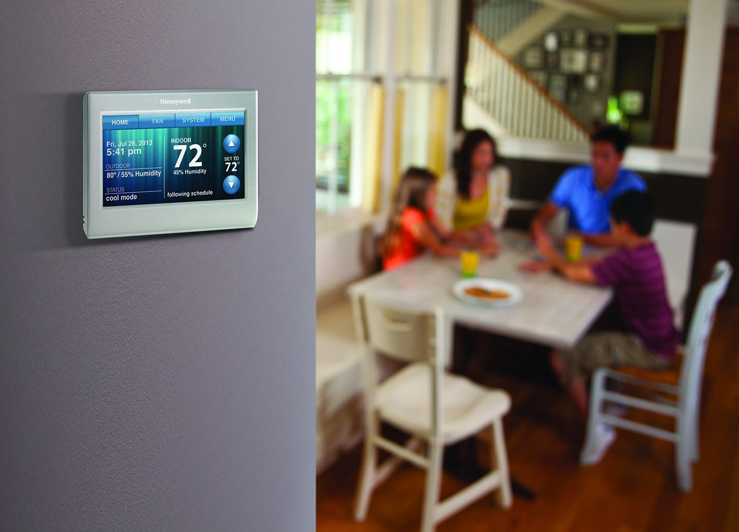 Honeywell RTH9580WF Wi-Fi Smart Thermostat - For Air Conditioner