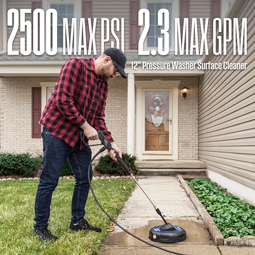 Westinghouse ePX3500 Electric Pressure Washer, 2500 Max PSI 1.76 Max GPM with Anti-Tipping Technology, Onboard Soap Tank, Pro-Style Steel Wand