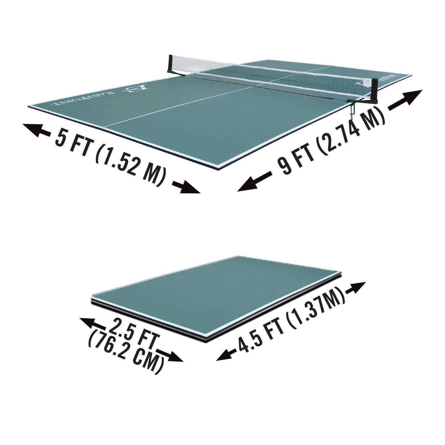 EastPoint Sports Ping Pong Conversion Top, Foldable Table Tennis Topper, Lightweight and Portable - Sports Supplies Online Store