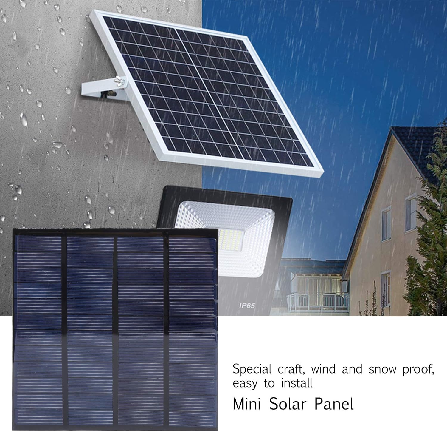 2Pcs DC 12V 150mA Solar Panel Mini Solar Battery Module with 1m Cable DIY Polysilicon Solar Epoxy Cell Charger