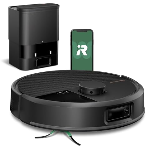 iRobot Roomba Plus 504 Vac Robot Vacuum with AutoEmpty Dock - Amazon Exclusive, Superior Power-Lifting Suction, Anti-Tangle Dual Rubber Brushes