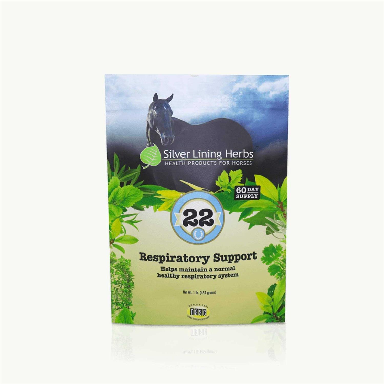 Silver Lining Herbs Respiratory Support for Horses - Sports Supplies Online Store