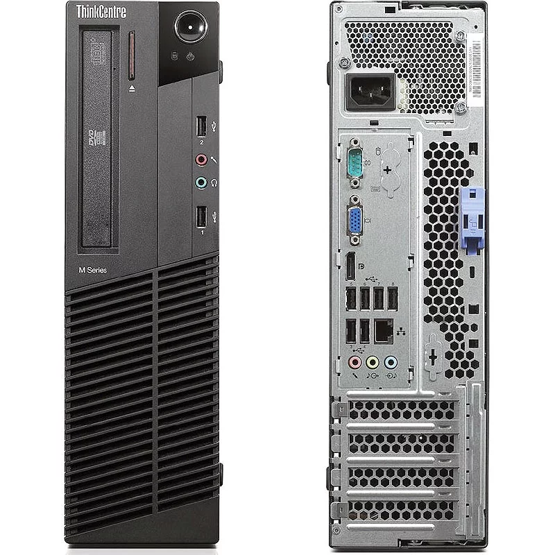 Used Lenovo ThinkCentre M81 3.1GHz i5 4GB 1TB DVD Windows 10 Pro 64 SFF Computer B