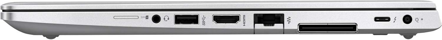 HP EliteBook 830 G6 13.3-Inch Notebook PC (i5-8265U, 256GB SSD, 8GB RAM) Windows 10 Pro (Renewed)