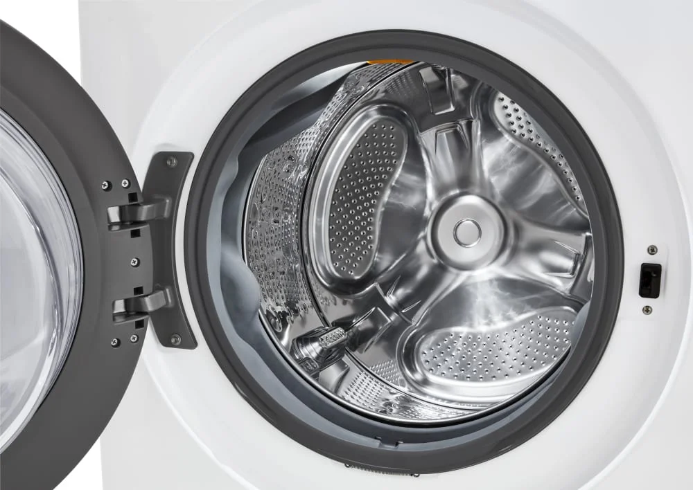 LG WKG101HWA Front Load White Stacked Unit with 4.5 cu. ft. Washer & 7.4 cu. ft. Dryer