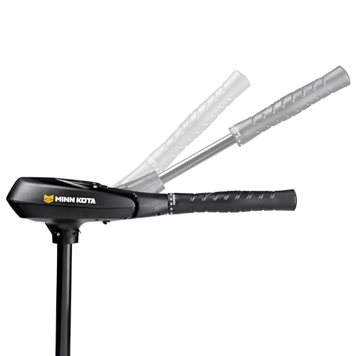 MinnKota Traxxis 80 Transom Mount Trolling Motor (80lbs Thrust, 42" Shaft) , Black