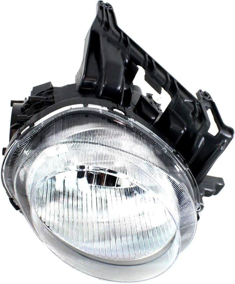 Evan-Fischer Headlight Set Compatible with 2011-2014 Nissan Juke Left Driver and Right Passenger Side Halogen With bulb(s)