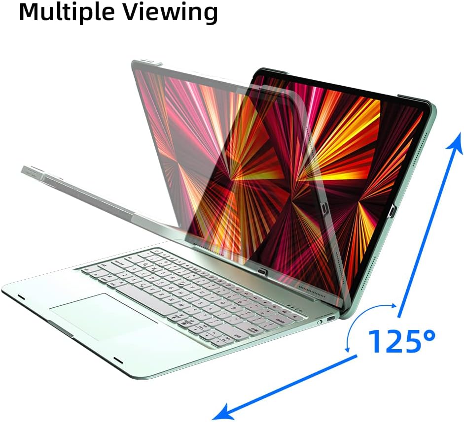 doqo Magnetic Keyboard Case for iPad Air 5th Generation(2022)/iPad Air 4th Generation(2020), iPad Pro 11 2018/2020/2021