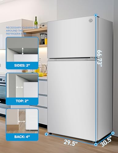 Commercial Cool 11.1 Cu. Ft. Convertible Freezer Refrigerator, Upright Fridge with Glass Shelves, Reversible Door, ENERGY STAR rated, Auto Defrost