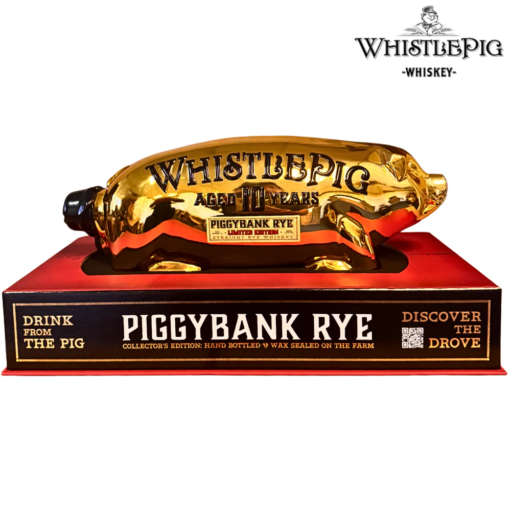 WhistlePig PiggyBank 10 Year Rye Limited Edition Batch 4 2025 Edition - Nestor Liquor