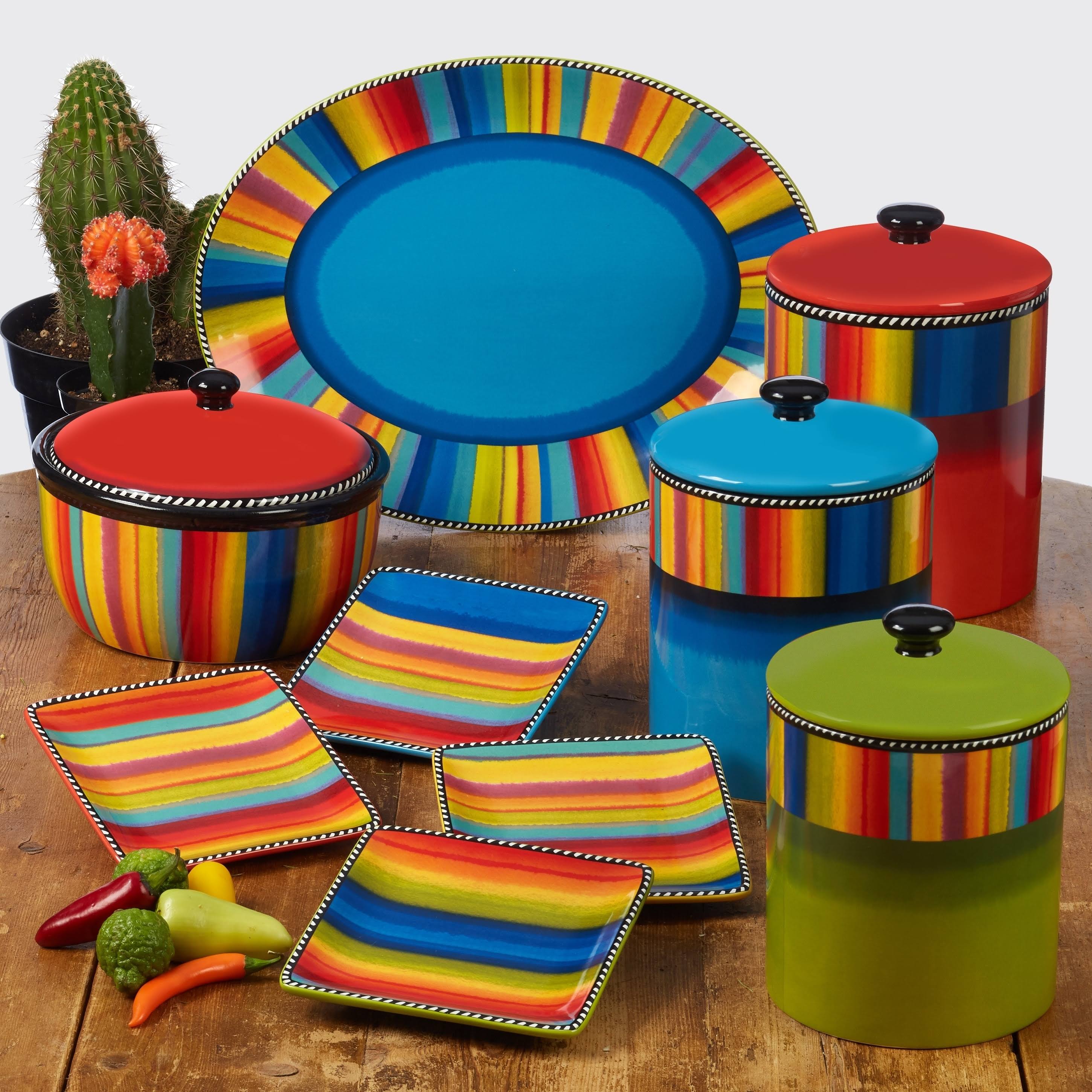 Certified International Sierra 3-Piece Canister Set