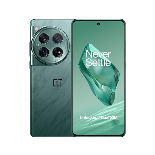 OnePlus 12 Unlocked Android Phone &mdash; Snapdragon 8 Gen 3 Phone w/ 16GB RAM, Hasselblad Camera, Dual SIM, 2K 120Hz ProXDR Display, 5400mAh Battery