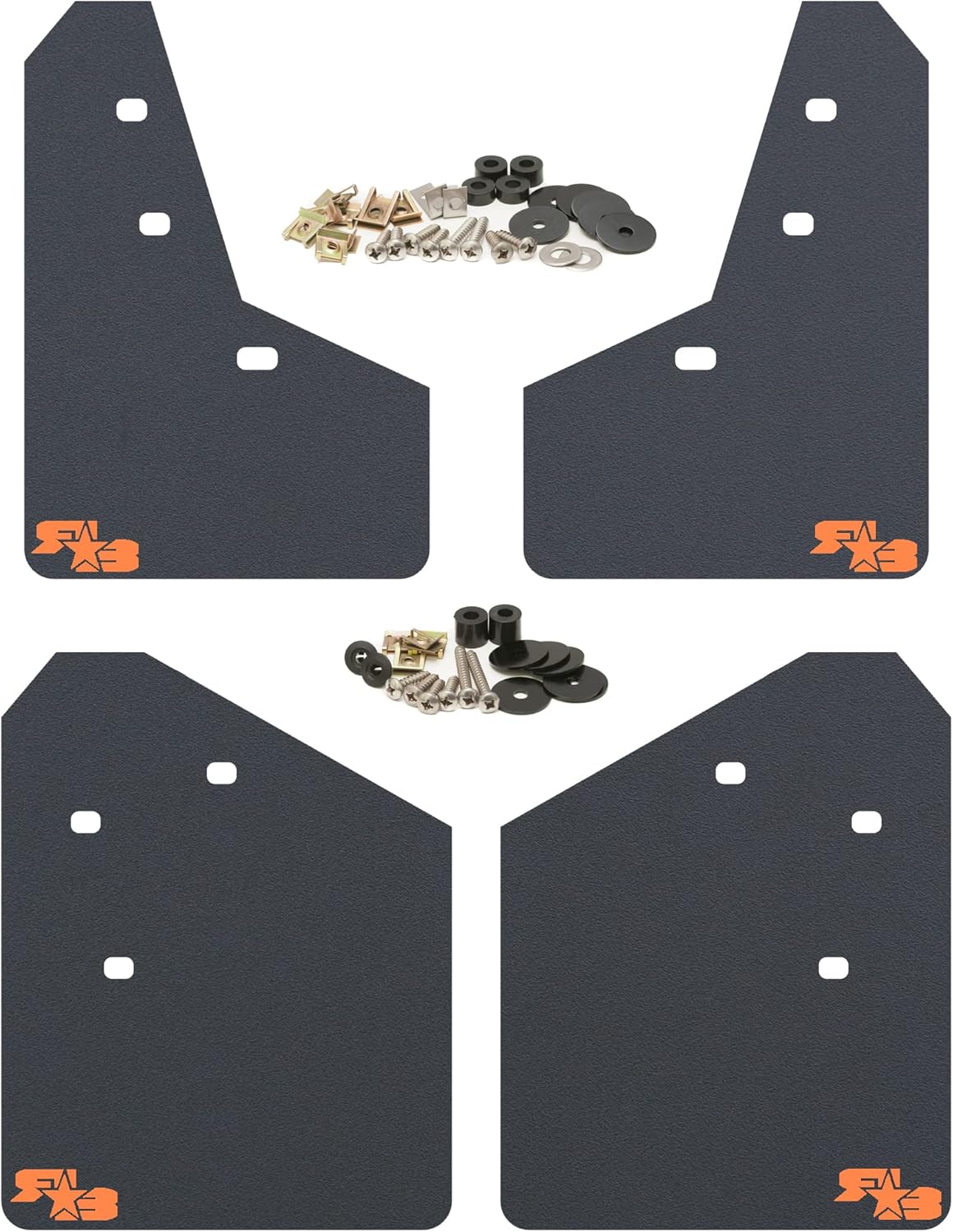 RokBlokz Mud Flaps for 2013-2017 Subaru XV Crosstrek - Multiple Colors Available - Mud Guards are Custom Cut and Fit