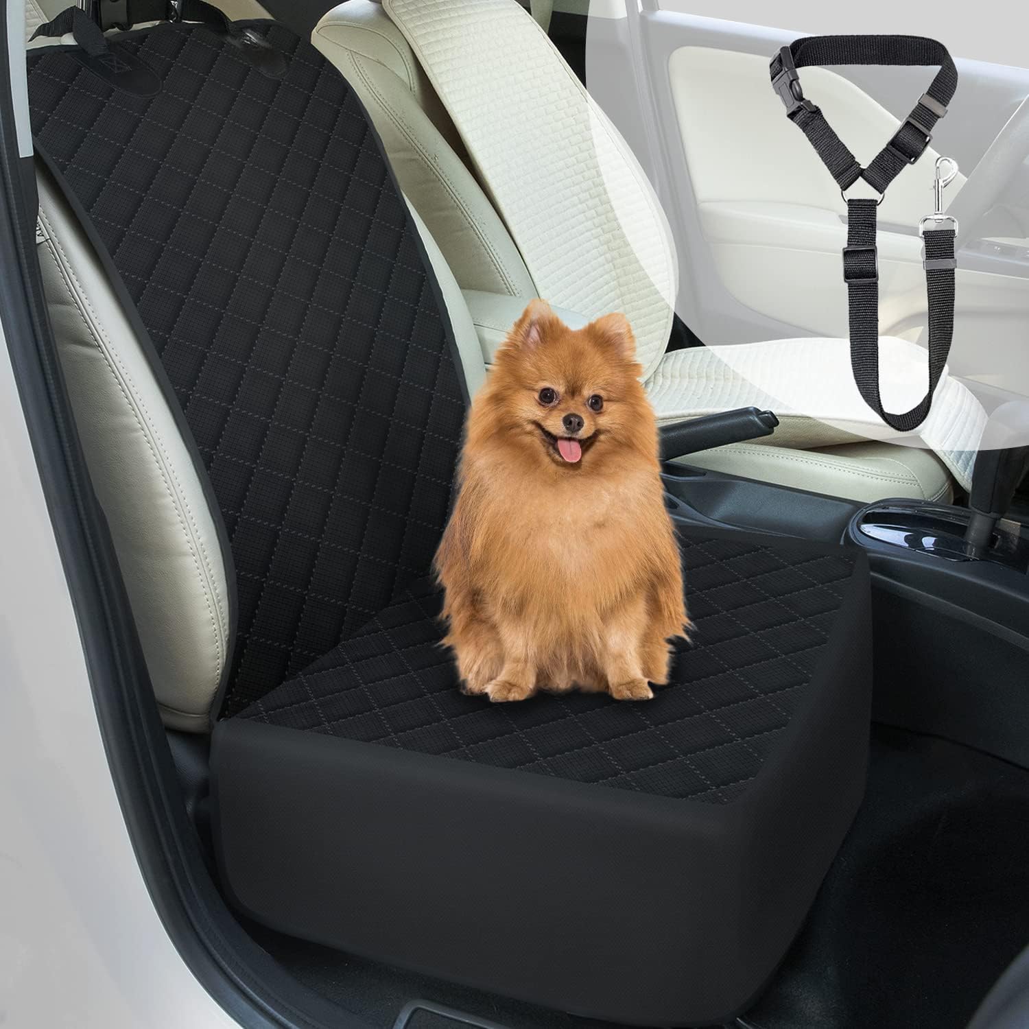 NESTROAD SUV Cargo Liner for Dogs, Waterproof & Nonslip Dog Trunk Cargo Cover Mat for Backseat