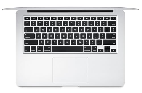 Apple Macbook Air 2017 with 1.8GHz Intel Core i5 (13-inch, 8GB RAM, 128GB SSD Storage) (QWERTY English) Silver (Renewed)