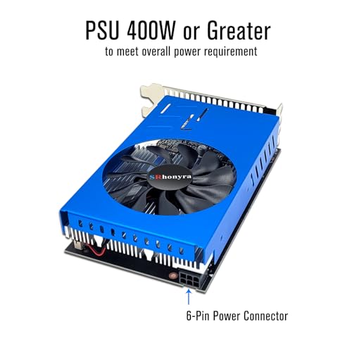 GTX 750 Ti 4GB Graphics Card GDDR5 Dual Slot 4HDMI Monitor Video Card 128-Bit PCIe Bus Powered