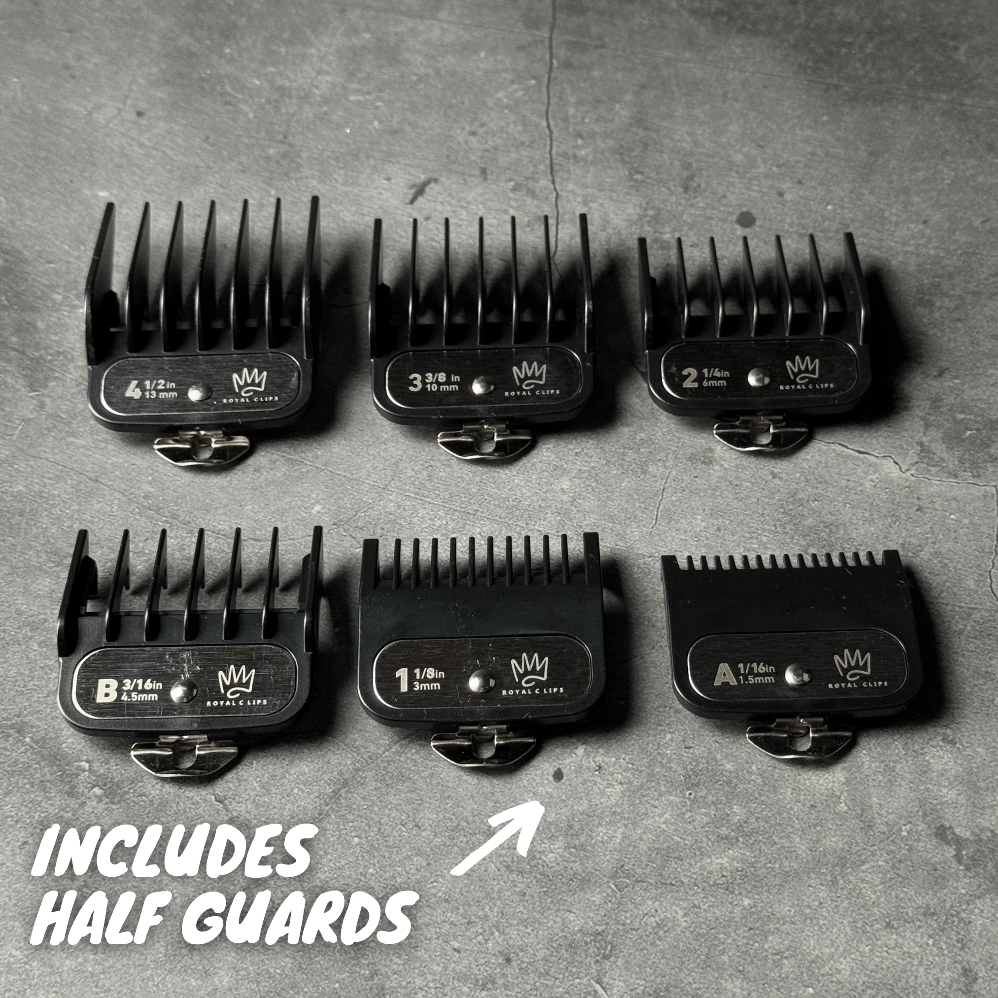 ROYAL CLIPS FADE KIT 2.0 - HAIR CLIPPER SET (BLACK)