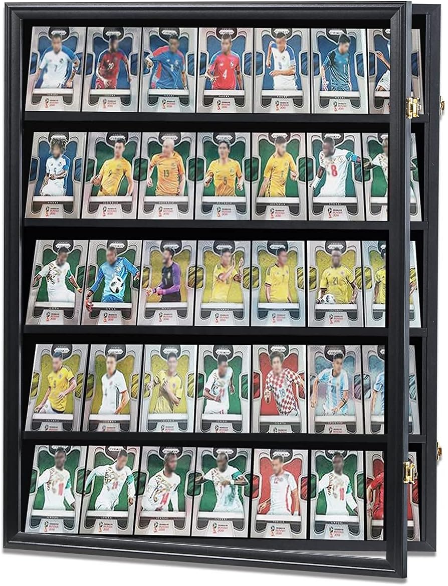 35 Graded Sports Card Display Case