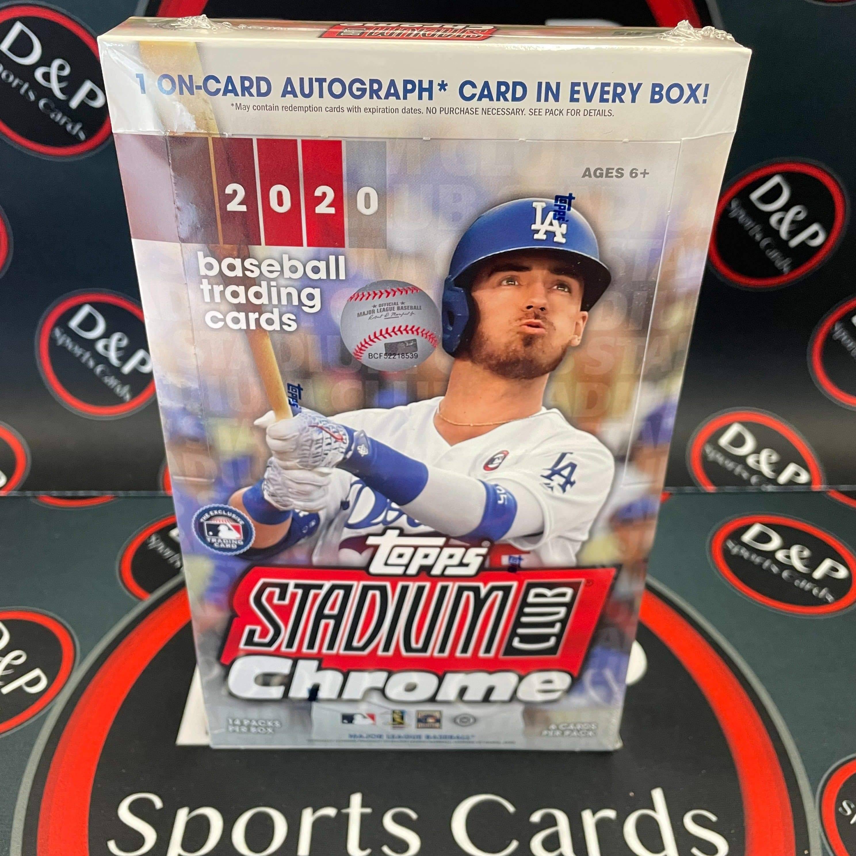 2020 Topps Stadium Club Chrome Baseball Hobby Box