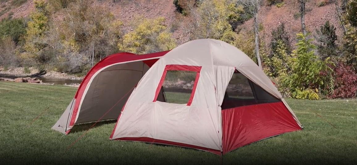 Ozark Trail 6 Person Dome Tent with Sitting Area - 11ft. x 8ft.