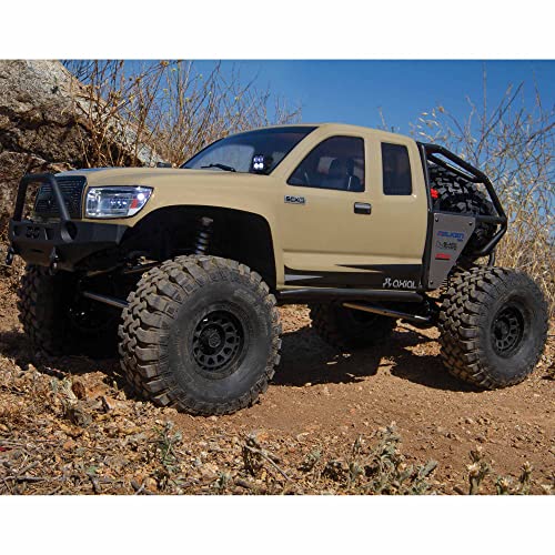 Axial RC Crawler 1/6 SCX6 Trail Honcho 4 Wheel Drive RTR (Transmitter and Receiver Included, Battery and Charger Not Included), Sand, AXI05001T2