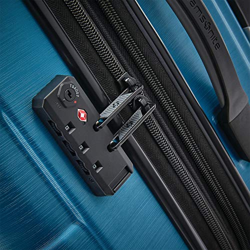 Samsonite Centric 2 Hardside Expandable Luggage with Spinner Wheels, Black, Carry-On 20-Inch