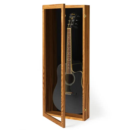 Acoustic Guitar Display Case - Acrylic Acoustic Guitar Case - Guitar Display Case Wall Mount