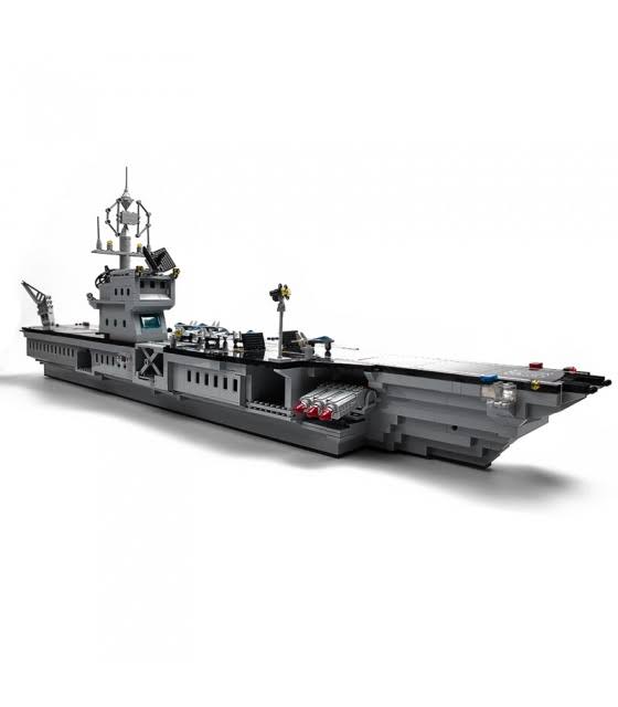 Enlighten 113 Aircraft Carrier Building Blocks Toy Set