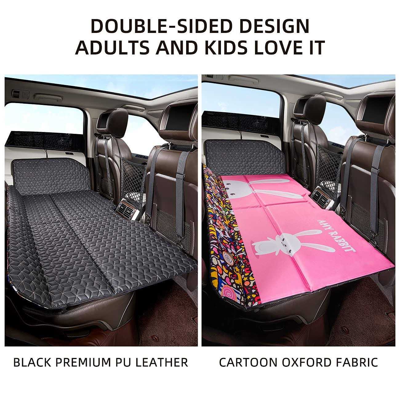 ABE Non-Inflatable Car Bed Mattress,Double-Sided Folding,Portable Back Seat - Sports Supplies Online Store