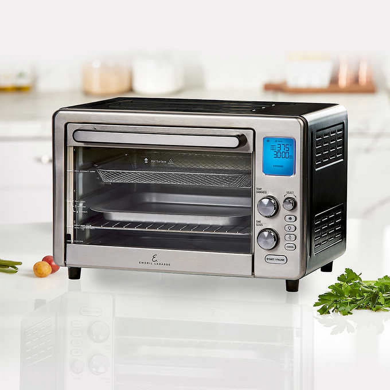Open Box Emeril Lagasse Power Air Fryer 360 S-AFO-001 - Stainless Steel
