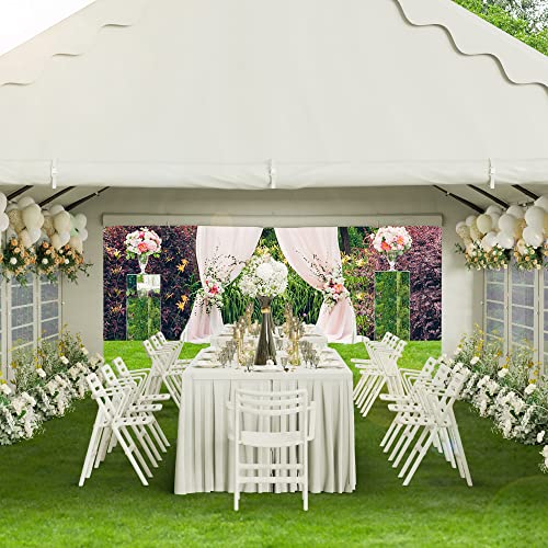 PHI VILLA 20'x16' Outdoor Heavy Duty Party Tent Large Commercial Canopy Wedding Event Shelter with Removable Sidewalls & 3 Storage Bags for Patio