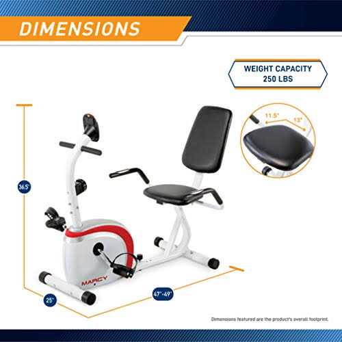 Marcy Recumbent Exercise Bike - Sports Supplies Online Store