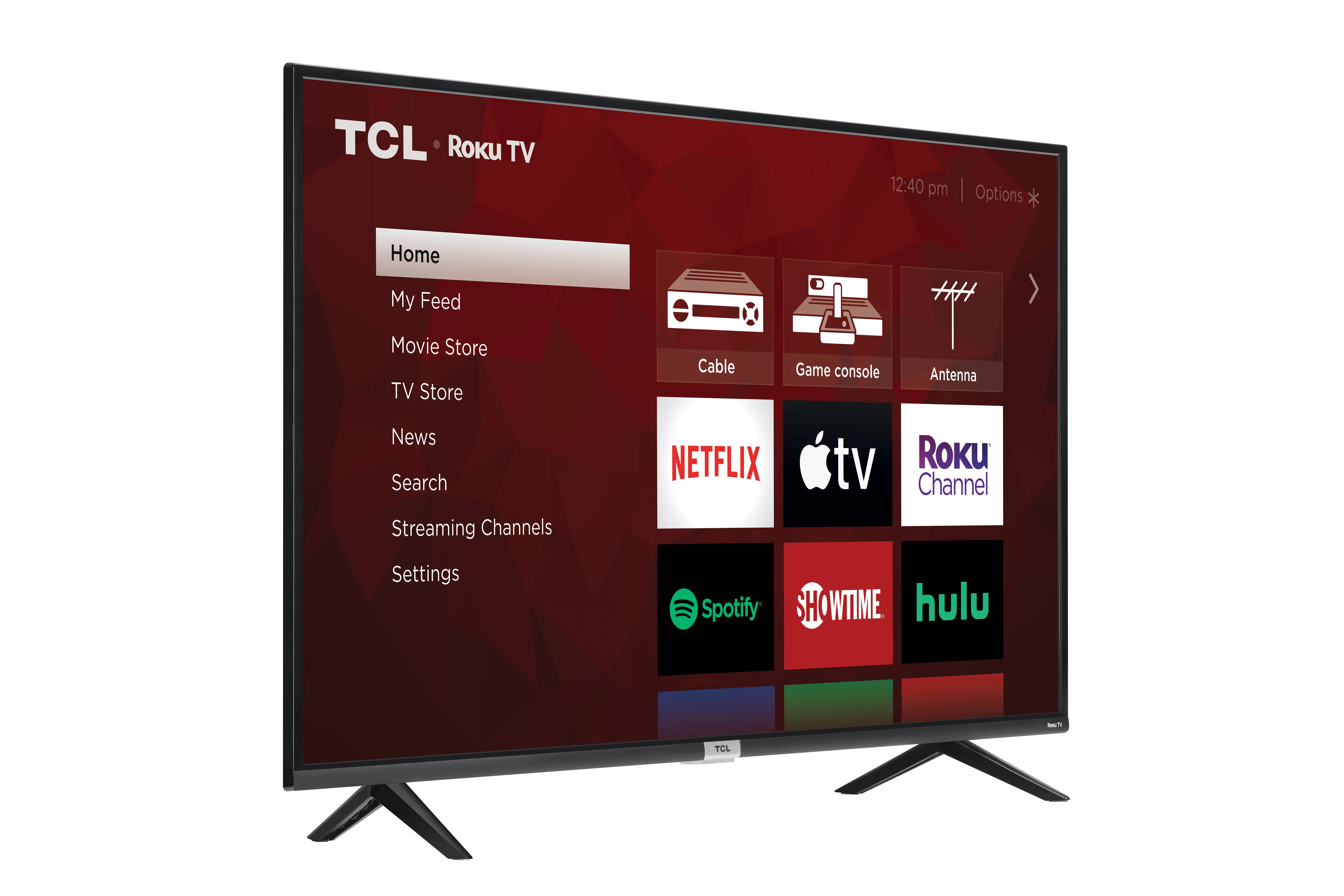Restored TCL 50 Class 4-Series 4K UHD HDR LED Smart Roku TV 50S435-B (Refurbished)