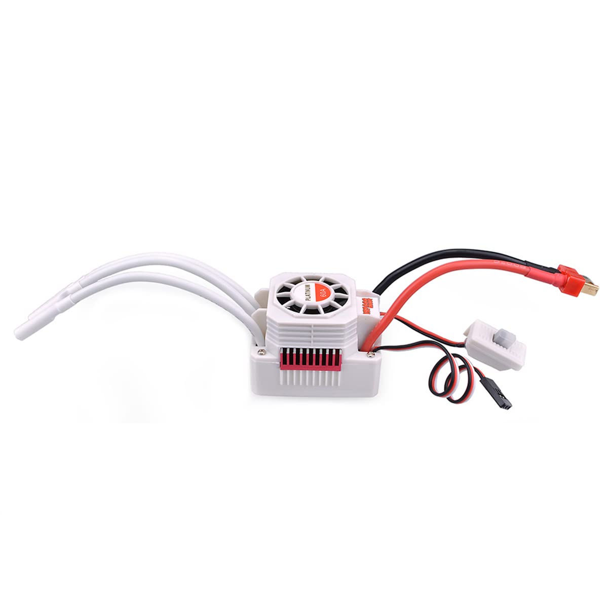 3650 3900kv Brushless Motor ESC: Waterproof Sensorless Motor with 60A ESC & Programming Card Combo Fast Motor Electric High Speed Controller for 1/10