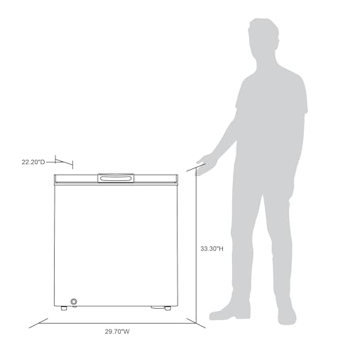 Newair 13.8 cu. ft. Upright Freezer, Fridge Freezer Convertible, Garage Ready Refrigerator, Frost Free Freezer with Door Alarm, Stand up Deep Freezer