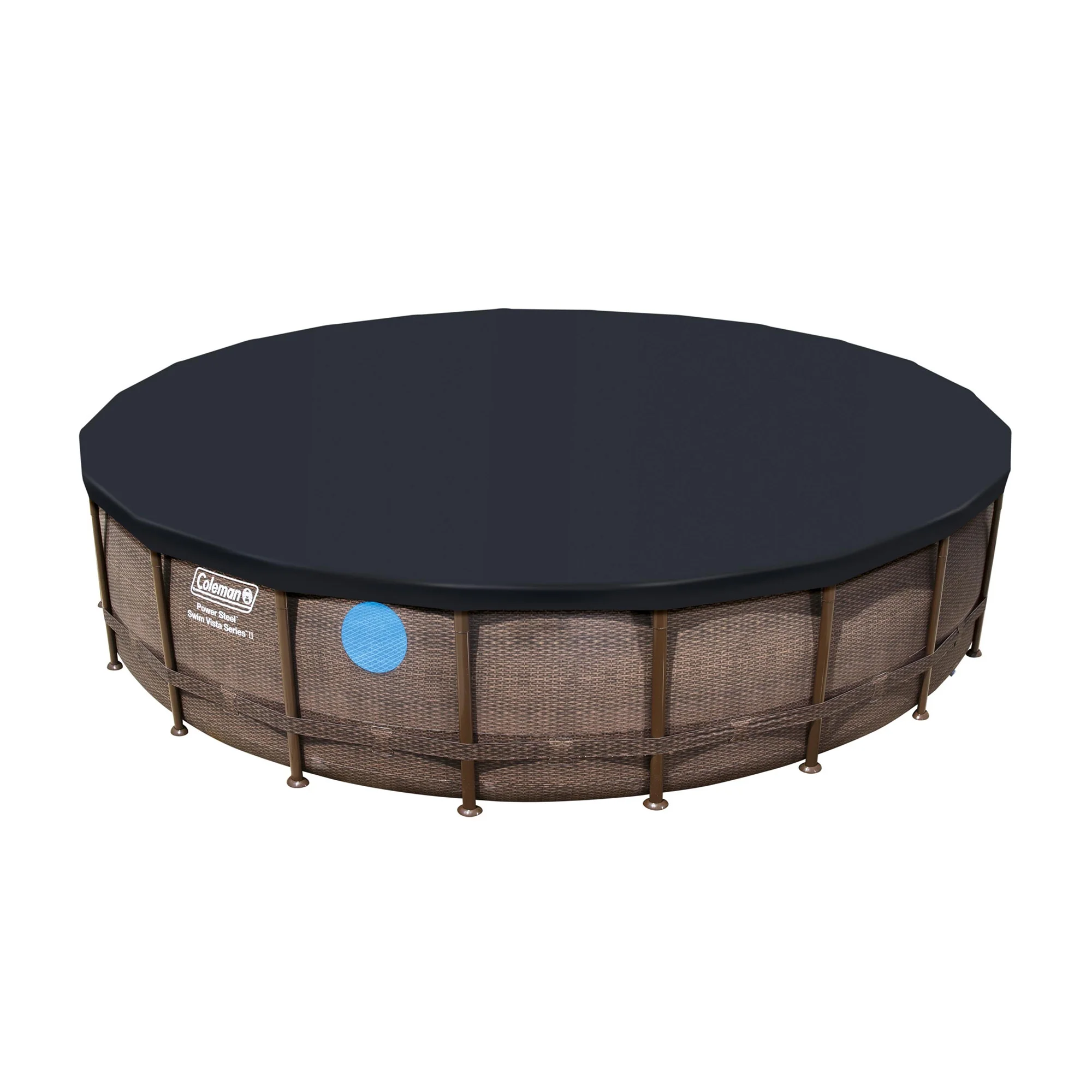 Coleman Power Steel 22' x 52 Round Frame Above Ground Swimming Pool Set