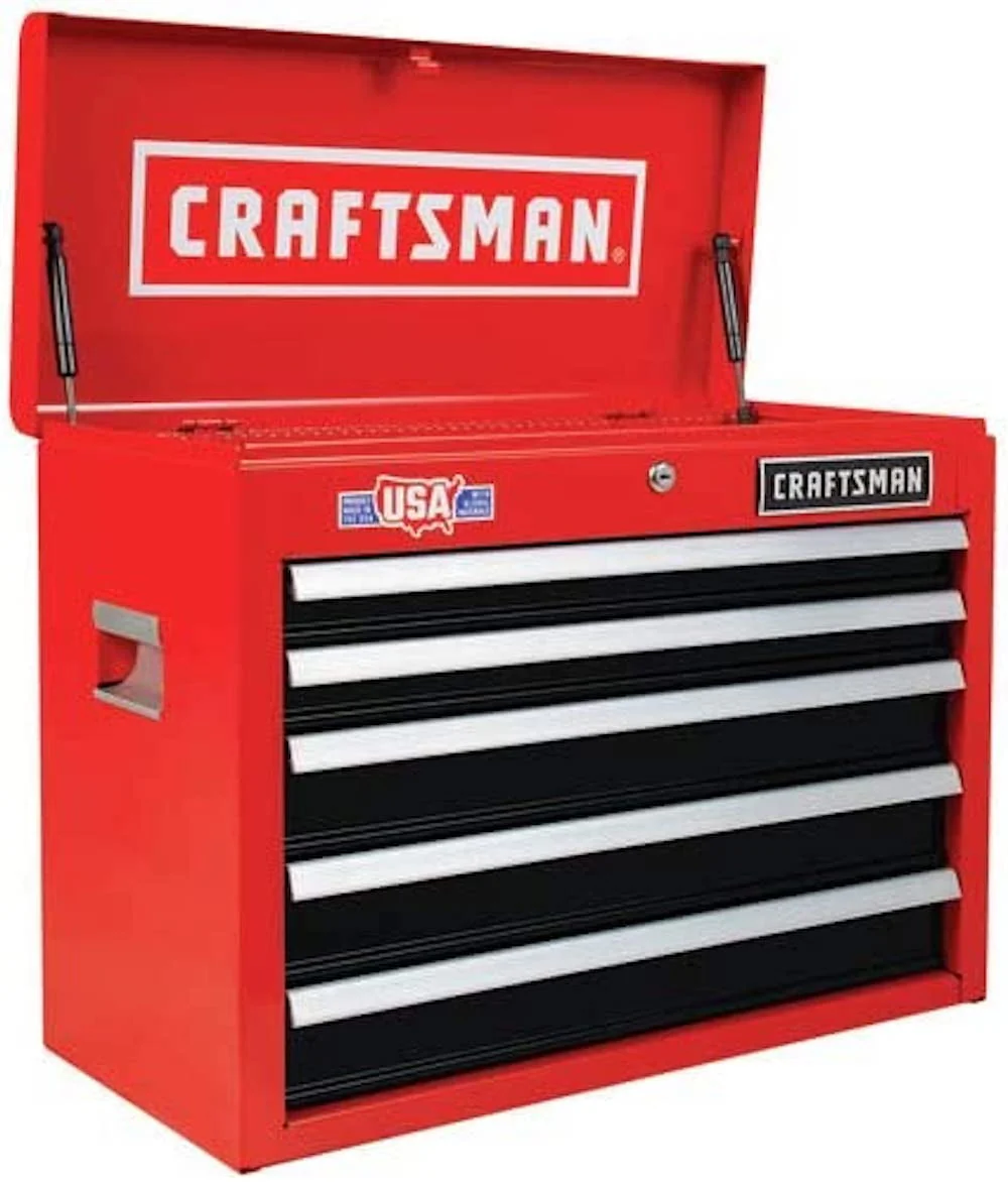 Craftsman 2000 Series 5-Drawer Steel Tool Chest 26 x. 19.75 x 12 Garage Storage